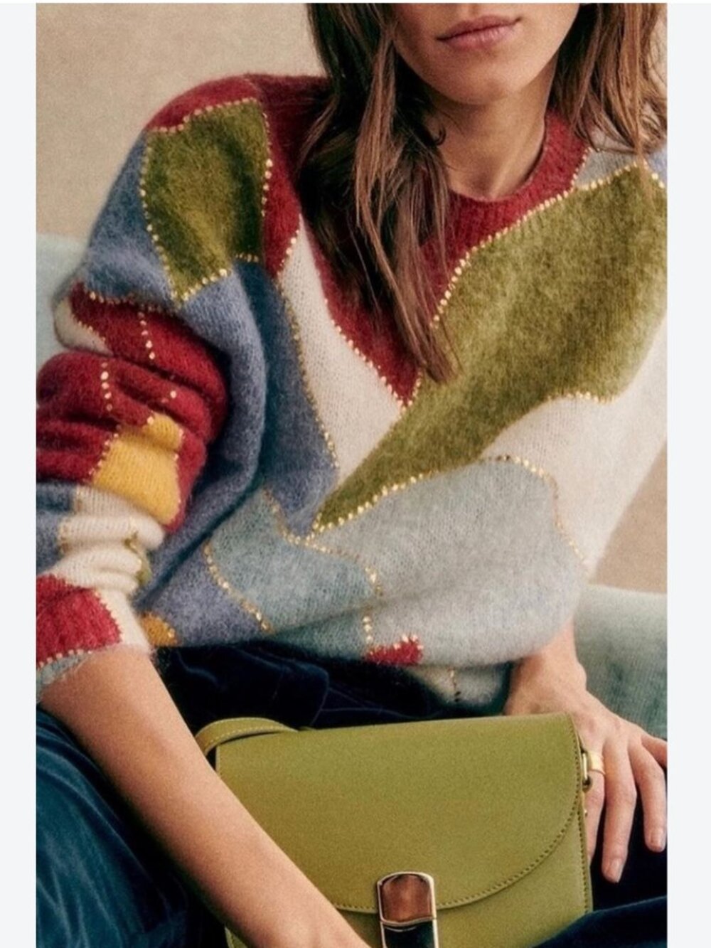Sezane Hollie Sweater - Picture 2 of 9